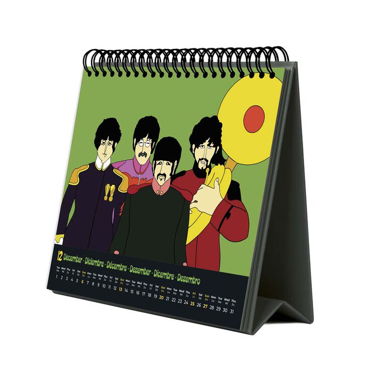 Calendario sobremesa 2026 19,5x16,5 The Beatles