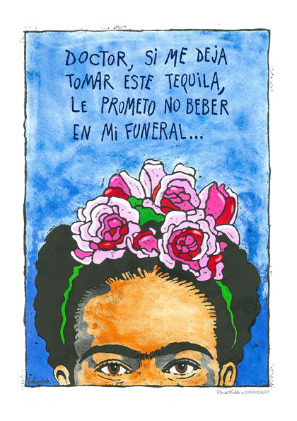 Póster Dignidart Frida Kahlo Doctor
