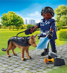 Playmobil Special Plus Policia con perro 71162