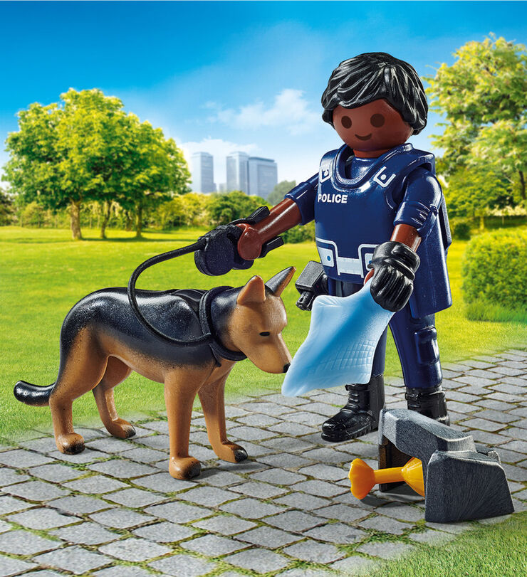 Playmobil Special Plus Policia amb gos 71162