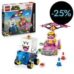 LEGO® Super Mario Mario Kart™ – Wario i Rei Boo 72038