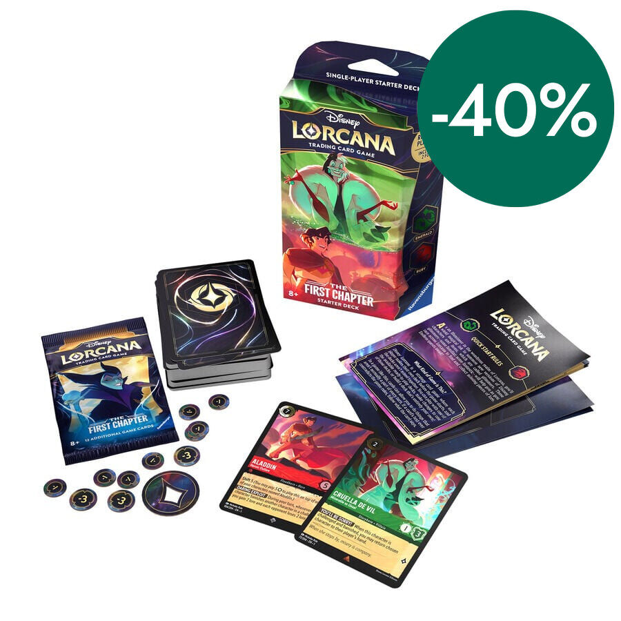 Disney Lorcana: The First Chapter Starter Deck C - Ruby & Emerald