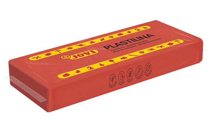 Plastilina Jovi 150g rojo