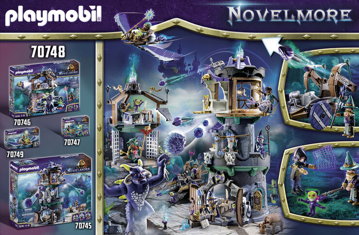 Playmobil Violet Vale Vehículo de Captura de Demonio 70748