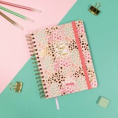 Agenda Finocam Talkual 1/4 sem/vista horizontal cat 2026 Oro