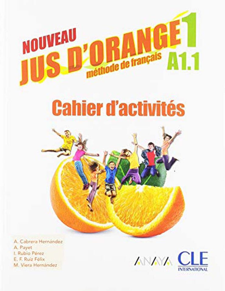 Nouveau Jus D'Orange 1. Cahier D'Activits