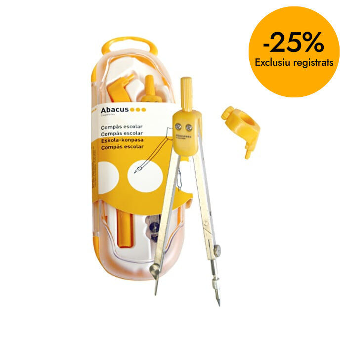 Comp&agrave;s escolar amb adaptador Abacus