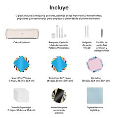 Cricut Explore 4 Seashell Bundle