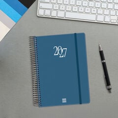 Agenda Finocam My D&iacute;a P&aacute;gina 2027 Catal&aacute;n Azul