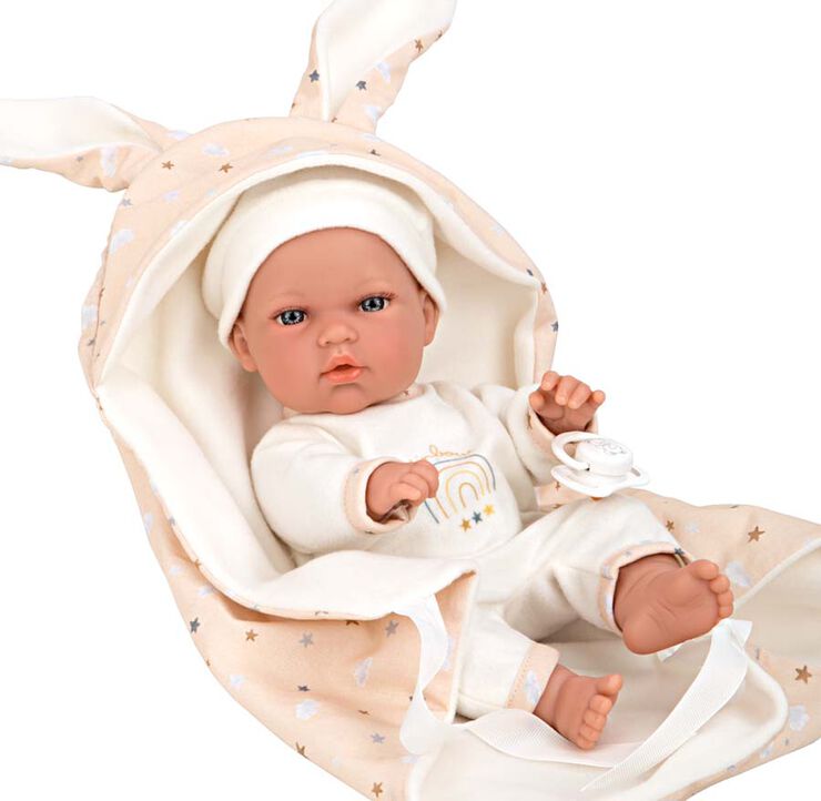 Nino Natal Beige Amb Cos Vinyl 30Cm