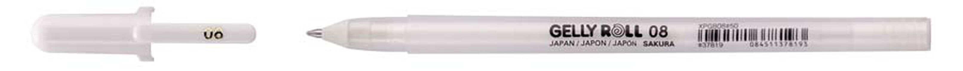 Bolígraf Sakura Gelly Roll 08 blanc