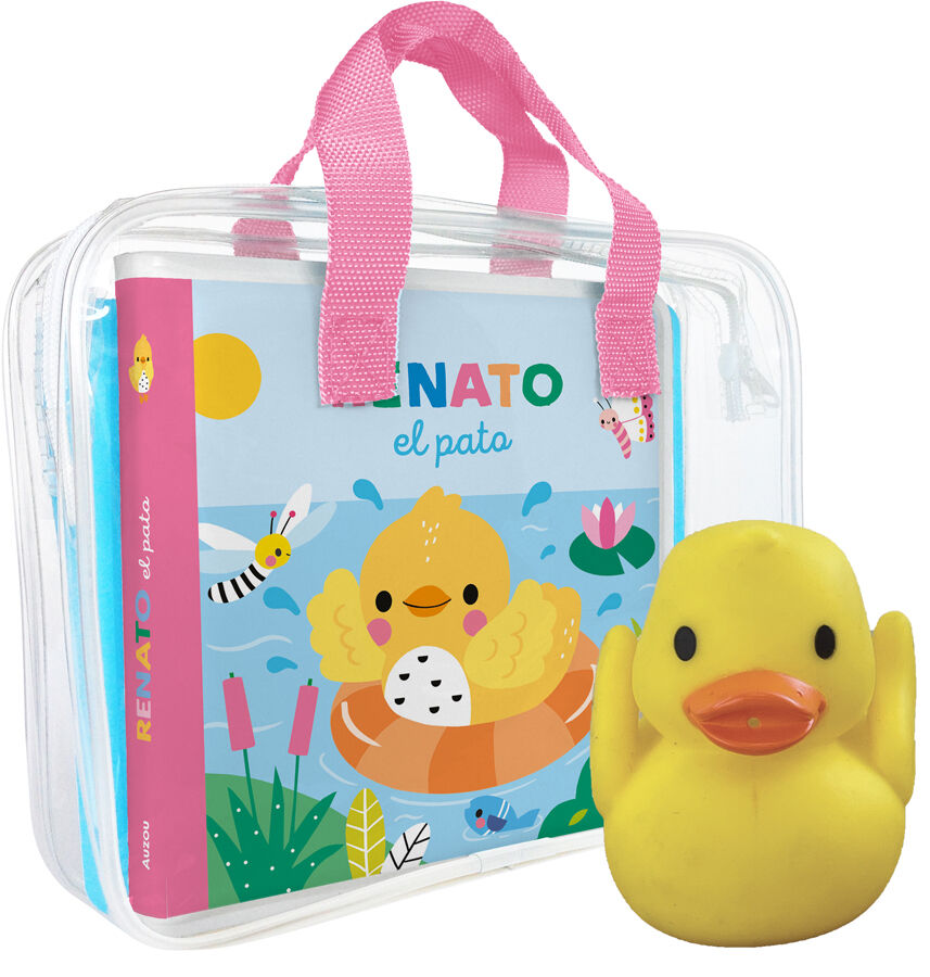 Renato el pato. Libro ba&ntilde;o