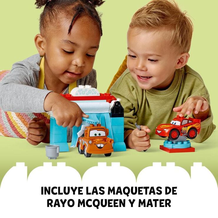 LEGO® Duplo Disney y Pixar Cars Autolavado con Rayo McQueen y Mate 10996