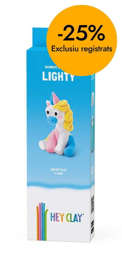 Hey Clay Unicorn Lighty