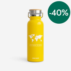 Botella termo Miss Wood amarillo