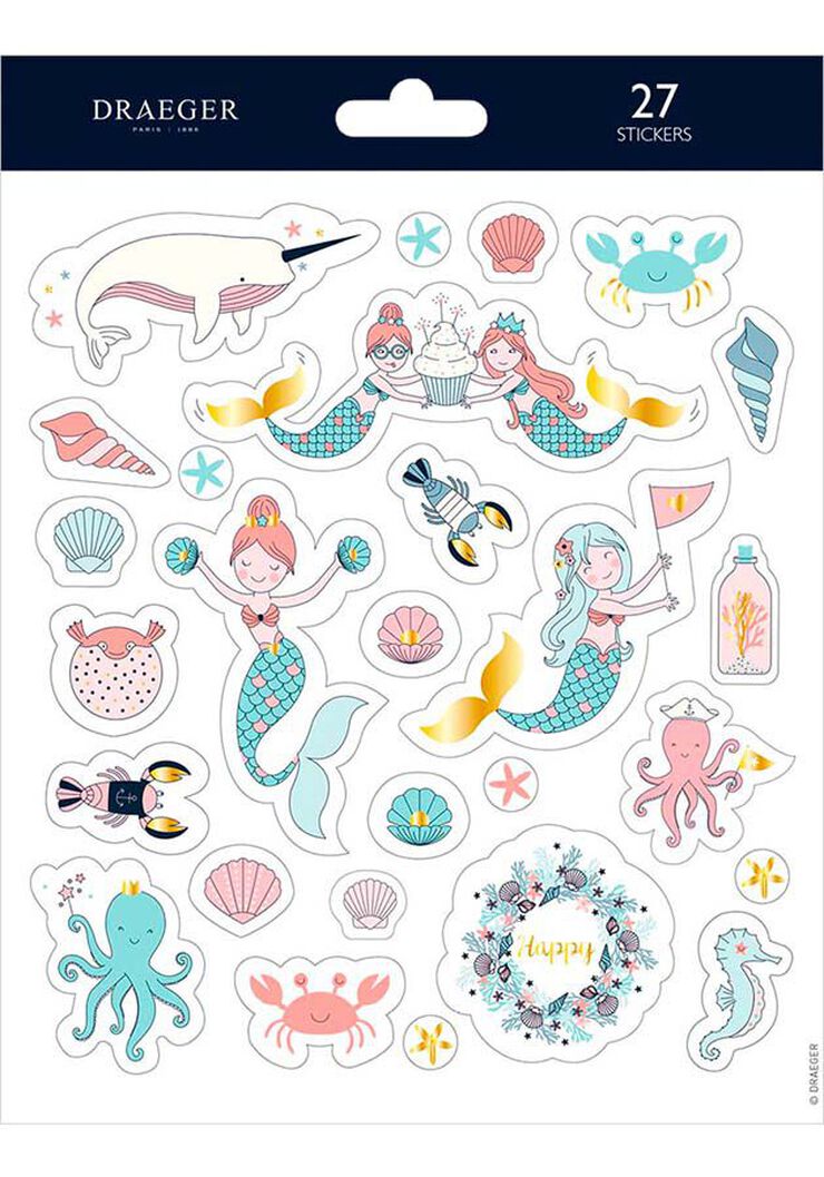 Stickers Draeger Sirenes 27u