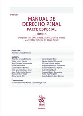 Manual de Derecho Penal. Parte Especial. Tomo I 3ª Edición Manual de Derecho Penal. Parte Especial. Tomo I 3ª Edición