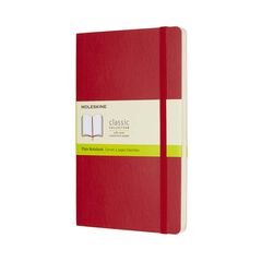 Llibreta Moleskine Soft P Vermell Llis