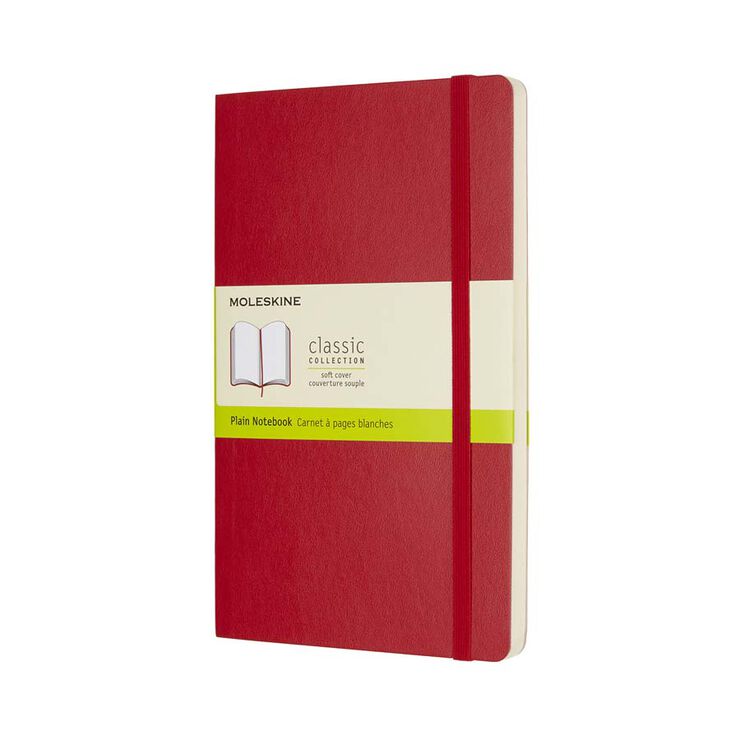 Llibreta Moleskine Soft P Vermell Llis