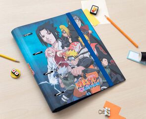 Carpeta 4 anillas Naruto Shippuden