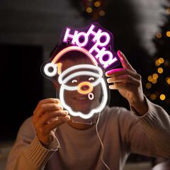 Lámpara Led neón Legami Navidad Santa Claus