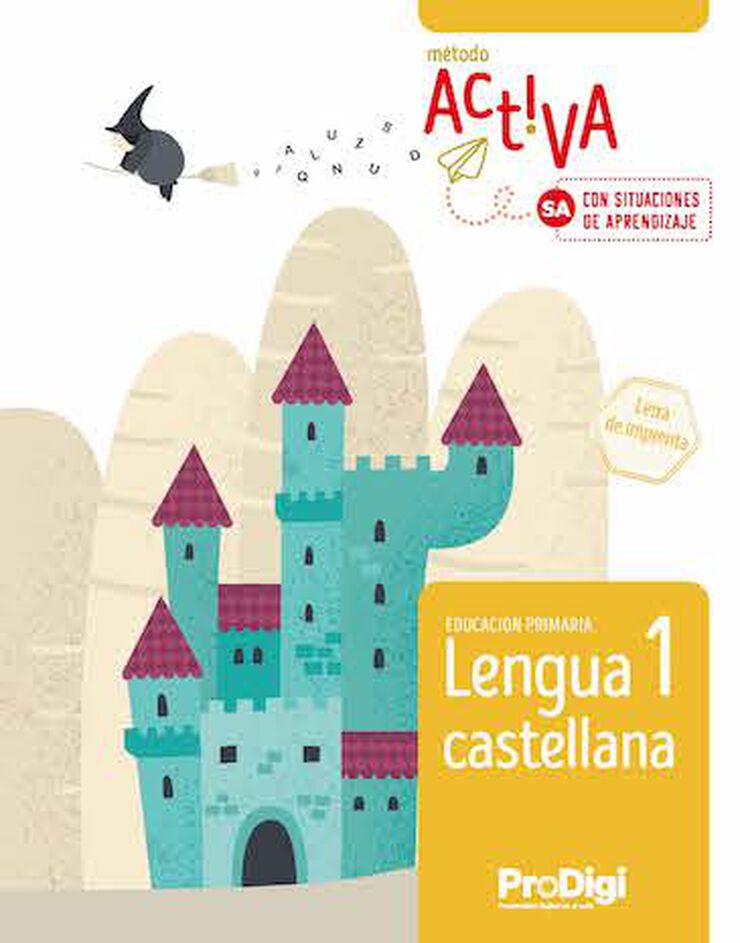 Lengua Letra Imprenta 1&ordm;Primaria Nuevo Activa Prodigi