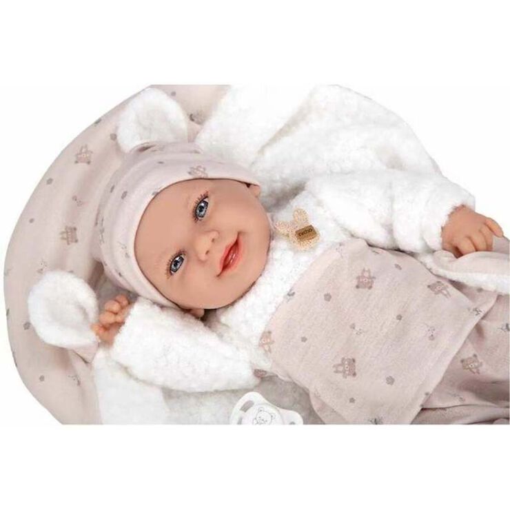 Nino Babyto beige amb sac 33 cm