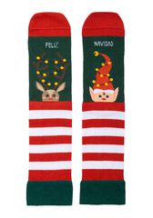 Pack Caramelo Calcetines + Galleta Navidad T42-46
