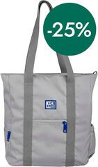 Tote Bag B-Trendy Oxford gris