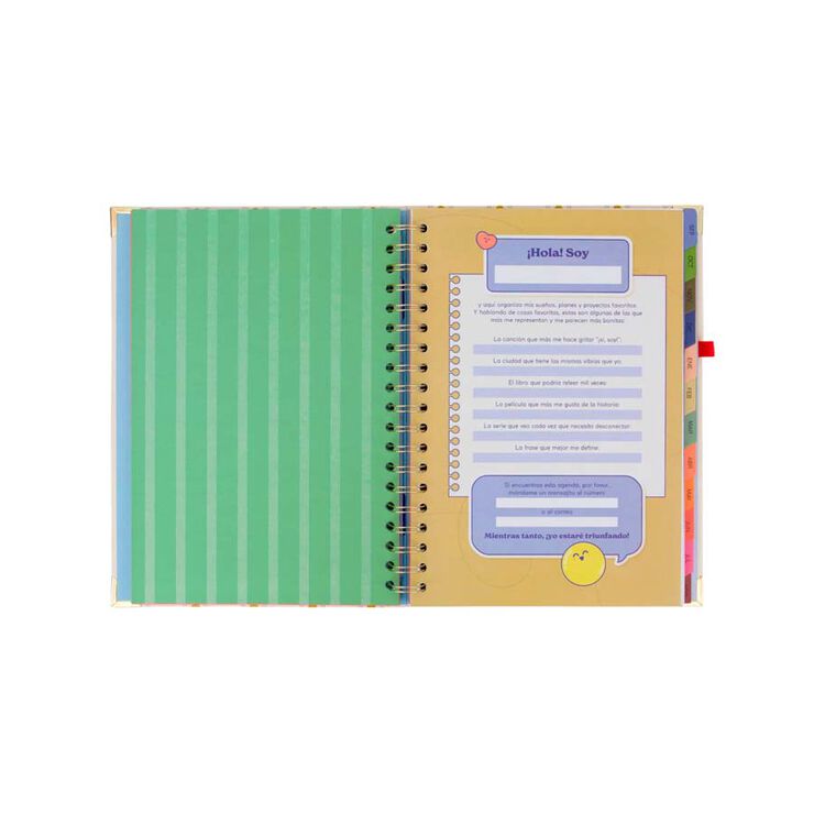 Agenda escolar Wonder Maxi semanal castellano 2026-2027 - Haz que cada d&iacute;a cuente