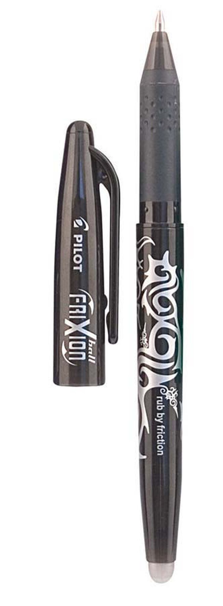Rotuladores Pilot Frixion negro 12u