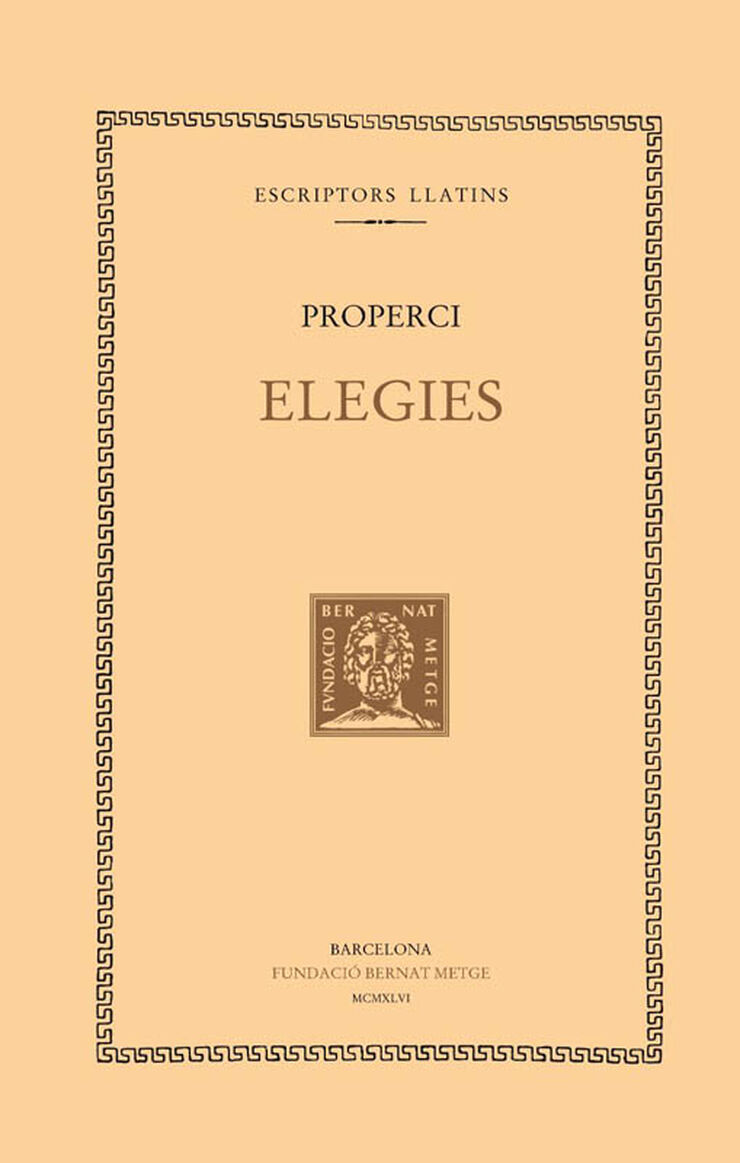 Elegies