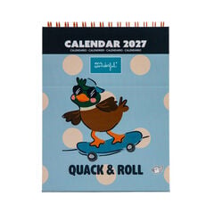 Calendari Mr. Wonderful Taula Amb Peanya Quack&Rol Multiling&uuml;e 2027