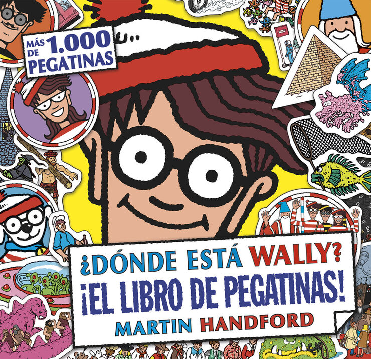 Dónde está Wally? El libro de pegatinas!