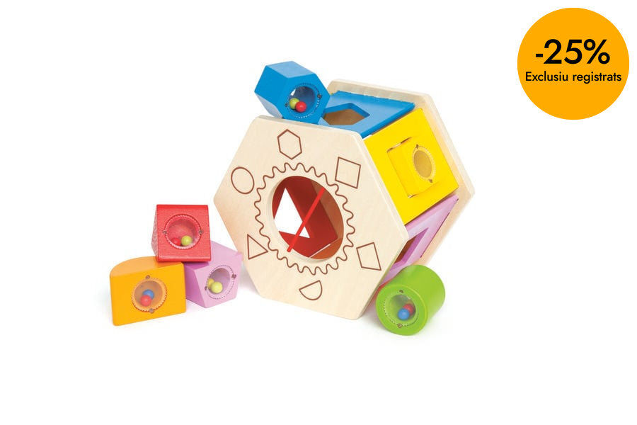 Clasificador de formas de madera