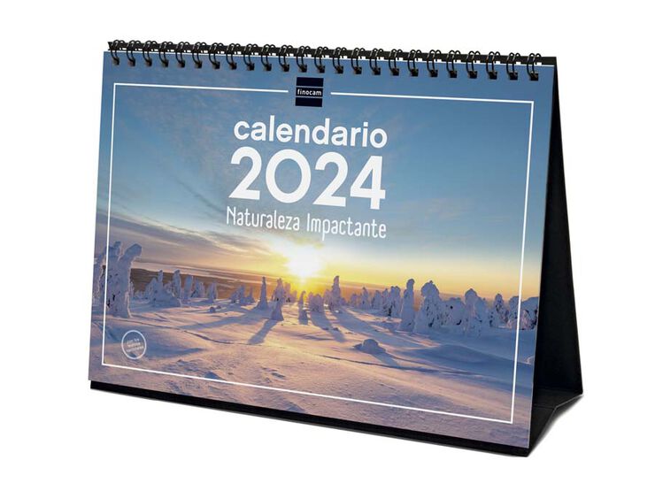 Calendari sobretaula Finocam Natural.2024 cas