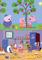 Puzle 2x48 piezas Peppa Pig