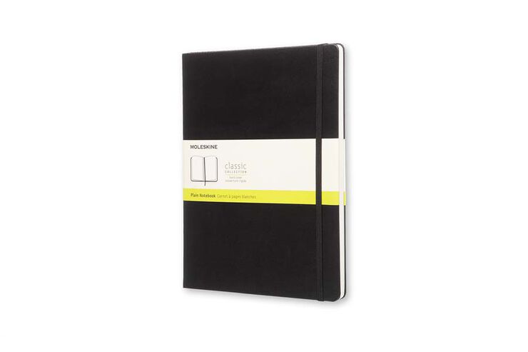 Libreta Moleskine L negro liso