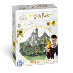 Puzle 3D 101 piezas Cabaña Hagrid Harry Potter