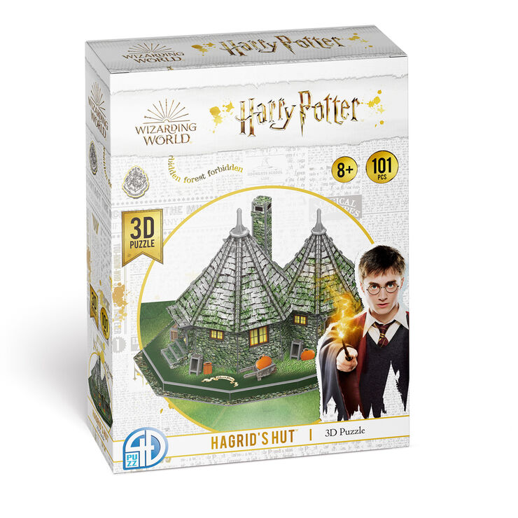 Puzle 3D 101 peces Cabana Hagrid Harry Potter