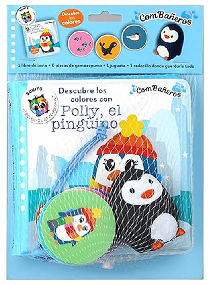 Descubre los colores con Polly, el pingüino
