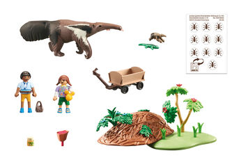 Playmobil Wiltopia Cuidado del Oso Hormiguero 71012