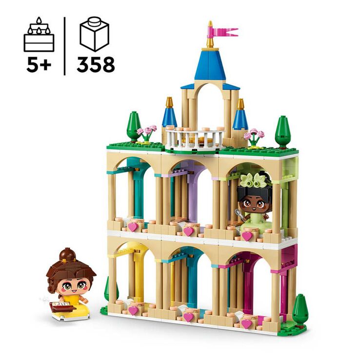 LEGO® Disney™ Mini Bella i Tiana amb Castell 43291