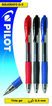 Bolígraf Pilot G-2, negre, blau i vermell