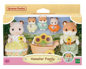 Fam&iacute;lia h&agrave;mster Sylvanian Families