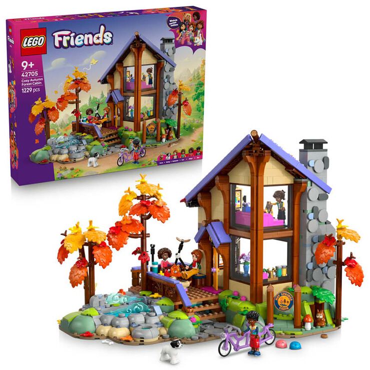 LEGO&reg; Friends Acogedora Caba&ntilde;a Forestal de Oto&ntilde;o 42705