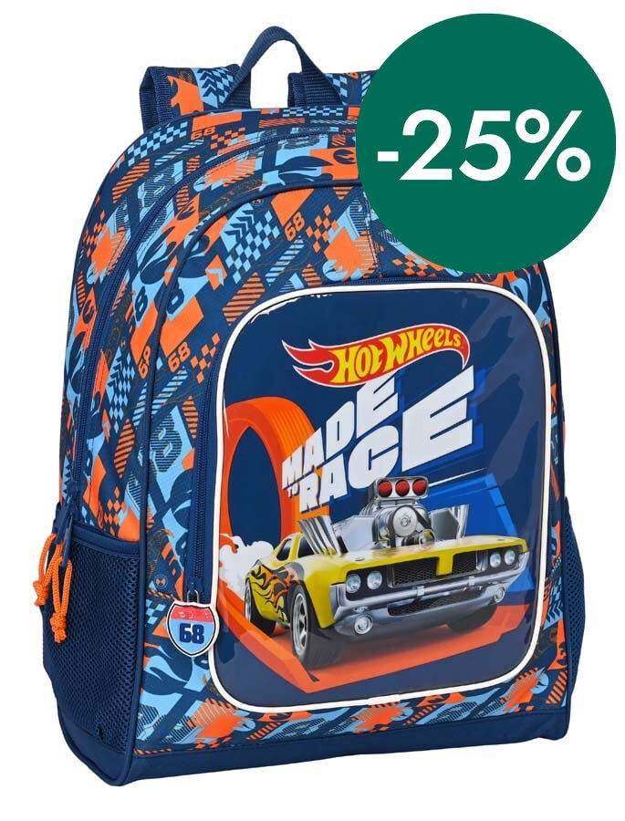 Mochila Hot Wheels