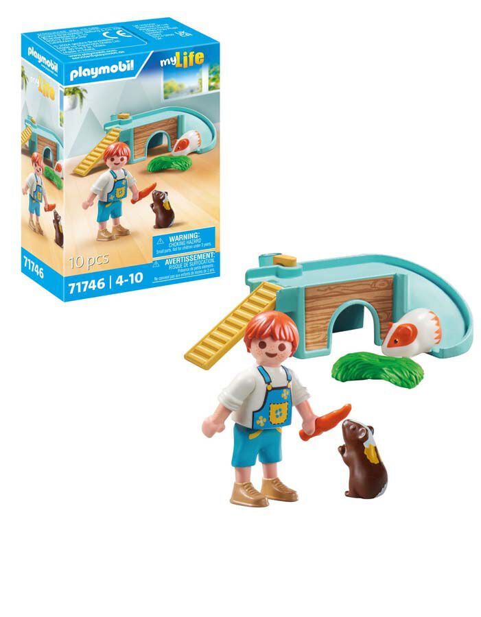 Playmobil My Life Casa para Cobayas 71746
