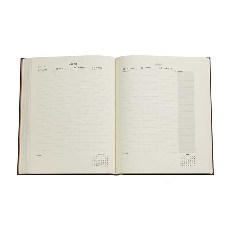 Agenda Paperblanks Ultra Dia P&agrave;gina Castell&agrave; 2027 G. M&aacute;rquez