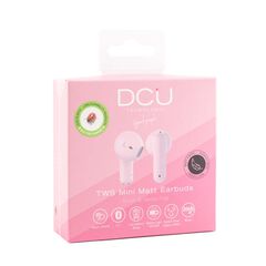 Auriculares Botón Bluetooth 5.1 DCU Rosa